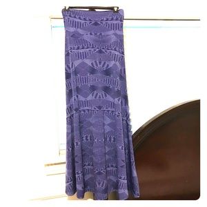 LuLaRoe Maxi Skirt XS size 4